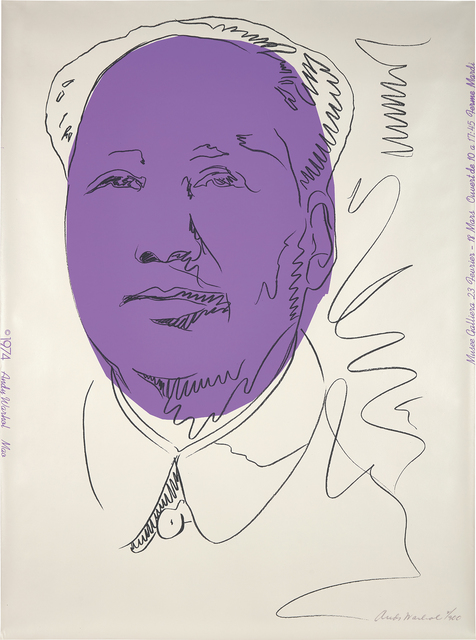 Andy Warhol, ‘Mao (wallpaper)’, 1974, Phillips