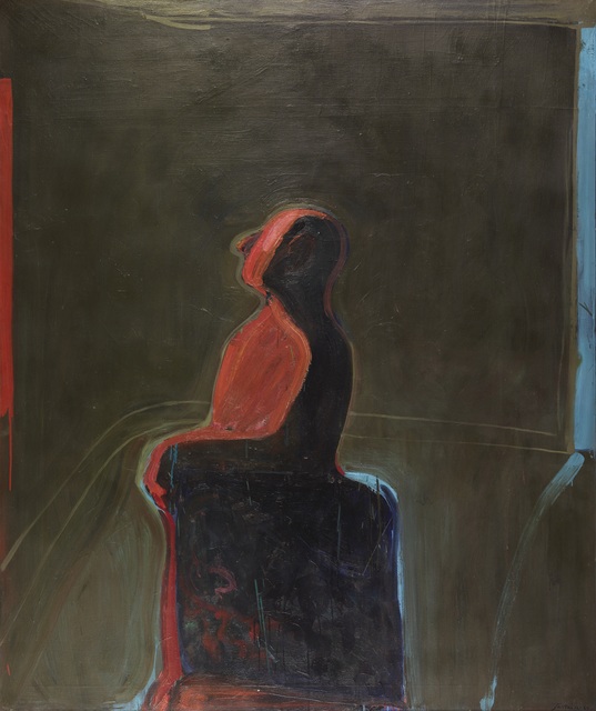 James Jarvaise, ‘Untitled (Man in the Room Series)’, 1964, Painting, Oil on canvas, Louis Stern Fine Arts