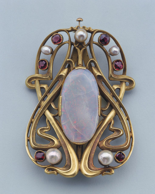Edward Colonna, ‘Buckle’, ca. 1900, Cooper Hewitt, Smithsonian Design Museum