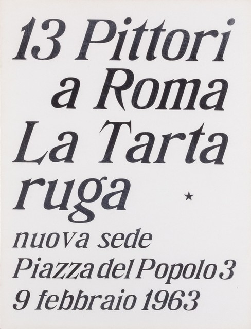 ‘Inaugural exhibition, 1963’, Books and Portfolios, Catalogue, Finarte