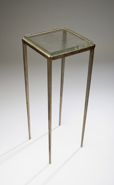 Gregory Nangle, ‘Ash Side Table’, 2016, Design/Decorative Art, Cast bronze, cast glass, Wexler Gallery
