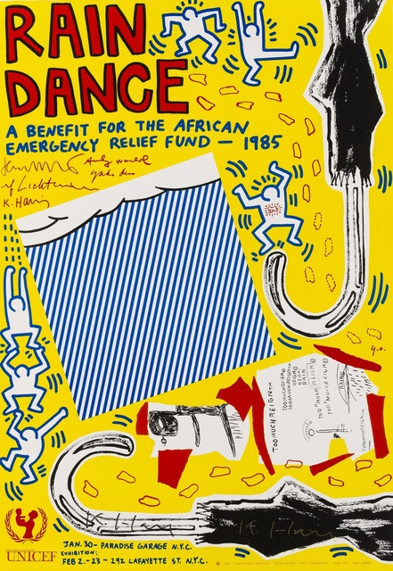 keith haring rain dance