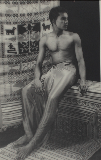Lionel Wendt, ‘Untitled (Man with traditional mat)’, ca. 1935, Jhaveri Contemporary