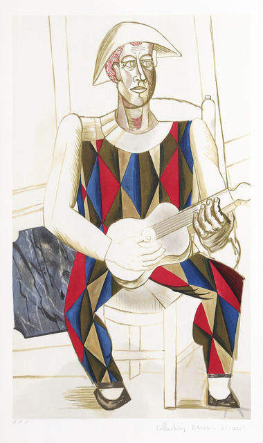 Pablo Picasso, ‘Arlequin a la Guitare’, Date: of Original: 1916 | Year Printed: 1979-1982, RoGallery
