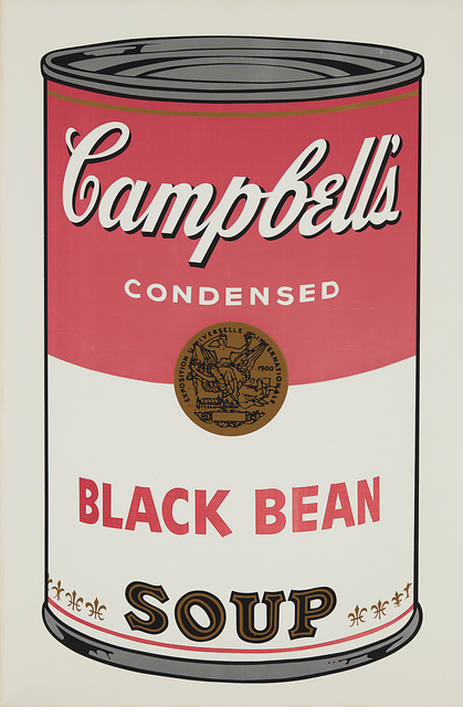 Andy Warhol, ‘Black Bean, from Campbell's Soup I’, 1968, Phillips
