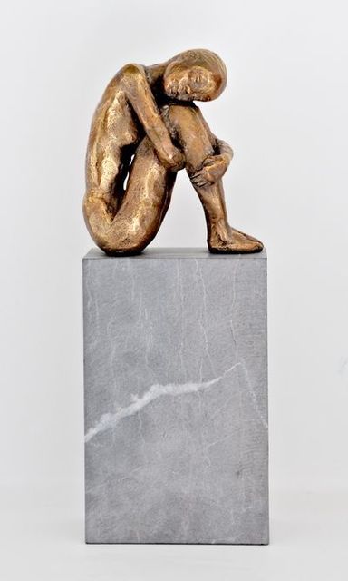 Kari Lena Flåten, ‘Hug Yourself’, 2019, Sculpture, Bronze, GALLERI RAMFJORD