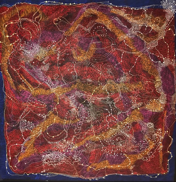 Jorna Newberry, ‘Walpa Tjukurpa’, 2015, Painting, Acrylic on Belgian Linen, Wentworth Galleries