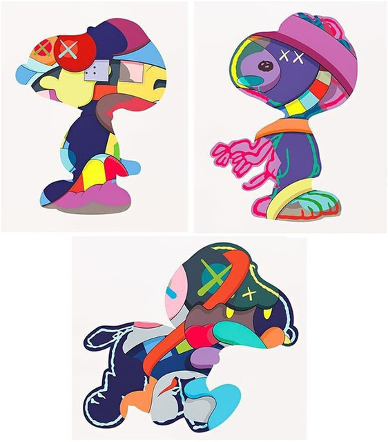 KAWS, ‘Set of 3; Stay Steady, The Things That Comfort, No One's Home’, 2015, Vertu Fine Art