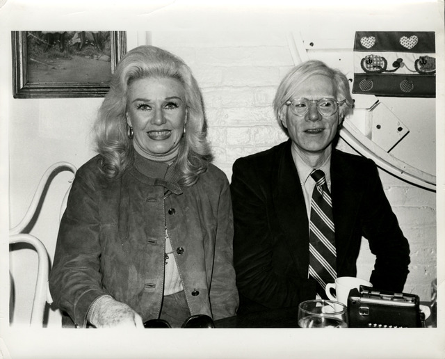 Andy Warhol, ‘Andy Warhol, Photograph with Ginger Rogers circa 1980’, ca. 1980, Hedges Projects