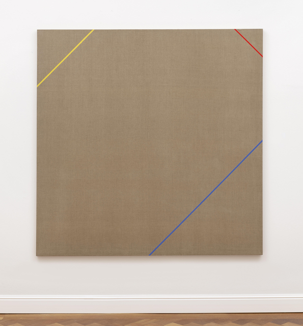 Winfred Gaul, ‘Markierungen XVII’, 1973, Painting, Polyvinyl acetate on canvas, Ludorff