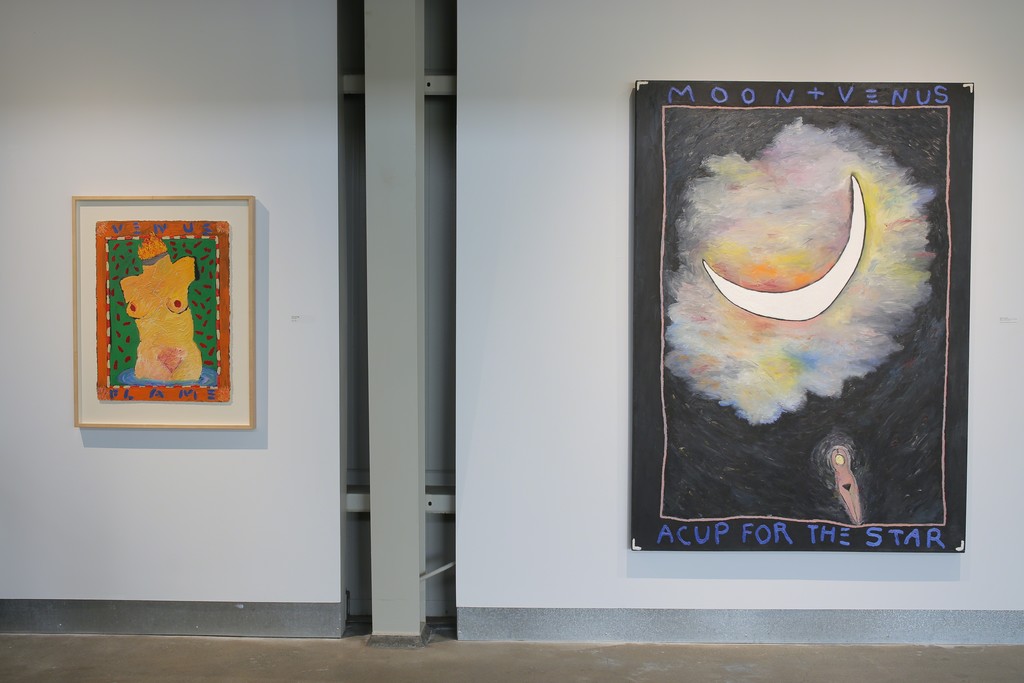Squeak Carnwath: The Unmediated Self, installation view, di Rosa collection, Napa. Photo: Wilfred J. Jones Squeak Carnwath: The Unmediated Self, installation view, di Rosa collection, Napa. Photo: Wilfred J. Jones