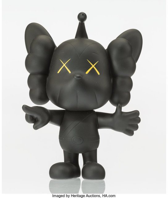 KAWS, ‘JPP (Black)’, 2008, Sculpture, Painted cast vinyl, Heritage Auctions