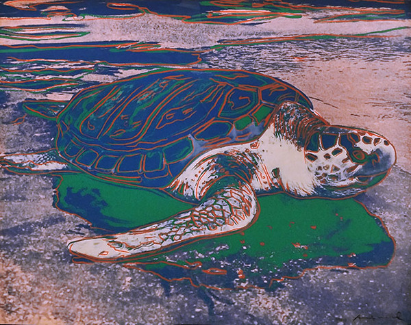 Andy Warhol, ‘ENDANGERED SPECIES: TURTLE FS II.360 BY ANDY WARHOL’, 1985, Marcel Katz Art