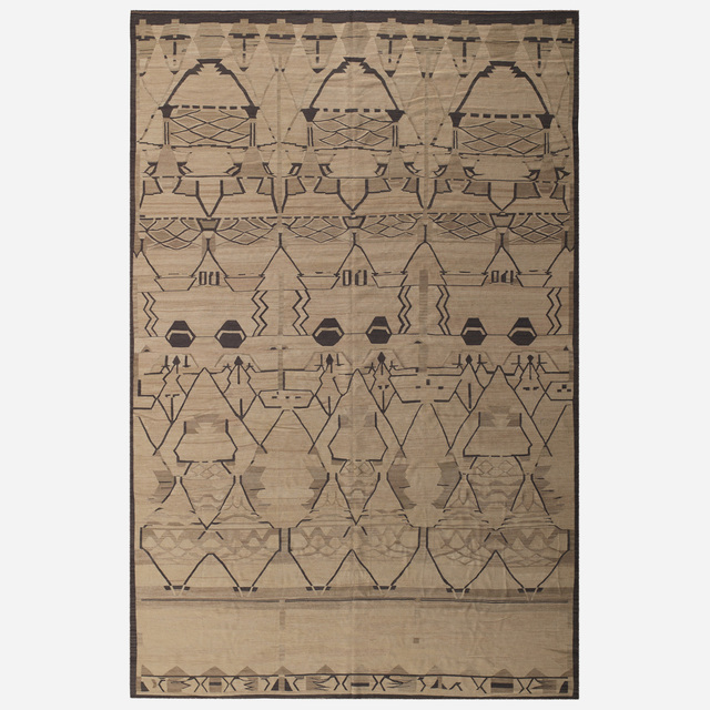 ‘flatweave carpet’, c. 2000, Textile Arts, Hand-woven wool, Rago/Wright