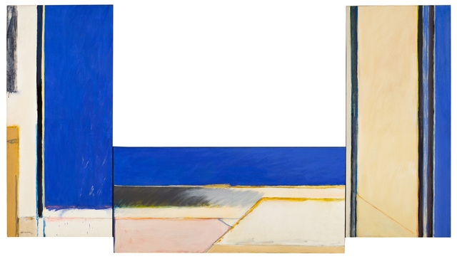 Albert Ràfols-Casamada, ‘Triple construcció blava’, 1977, Galería Joan Prats