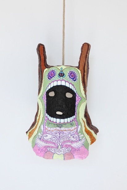 Tobias Rheberger 'Me as you III (3), 2014
papier maché, rope and acrylic 58 x 40 x 48 cm Tobias Rheberger 'Me as you III (3), 2014
papier maché, rope and acrylic 58 x 40 x 48 cm