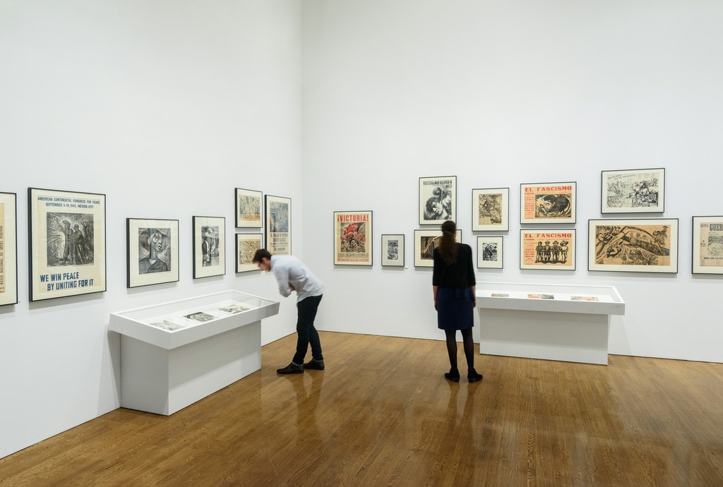 Installation photograph of "Paint the Revolution: Mexican Modernism 1910-1950" Courtesy of the Philadelphia Museum of Art. 2016. Installation photograph of "Paint the Revolution: Mexican Modernism 1910-1950" Courtesy of the Philadelphia Museum of Art. 2016.