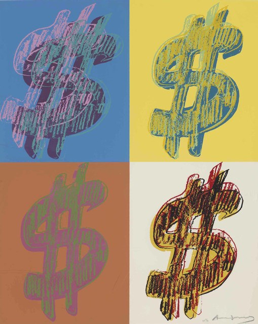 Andy Warhol, ‘$ (Quadrant): one plate’, 1982, Christie's