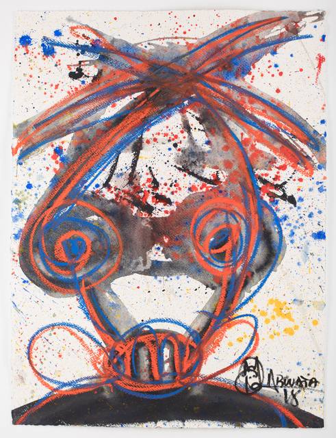 Aboudia, ‘Portraits des Nouchis’, 2019, Jack Bell Gallery