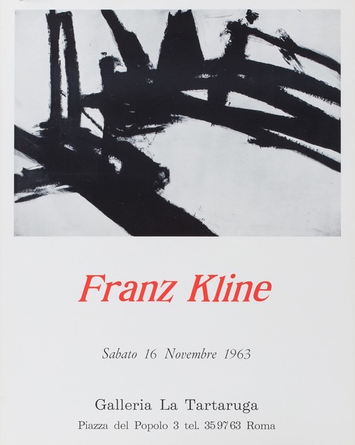 Franz Kline, ‘Franz Kline’, 1963, Finarte
