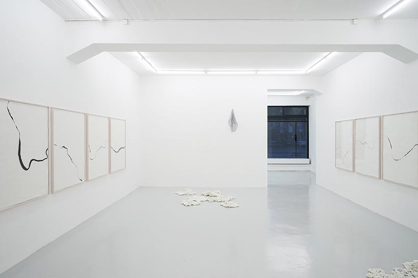 Franziska Furter: Waves and Particles, Installation view, Lullin + Ferrari, Zurich, 2018 Franziska Furter: Waves and Particles, Installation view, Lullin + Ferrari, Zurich, 2018