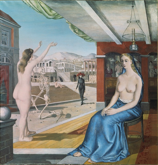Paul Delvaux, ‘The Call’, 1943, ARS/Art Resource