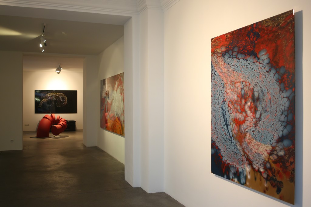 Installation view, Inner Logic. New Painting engineered by Thomas Schönauer, Engelage & Lieder, 2016 Installation view, Inner Logic. New Painting engineered by Thomas Schönauer, Engelage & Lieder, 2016