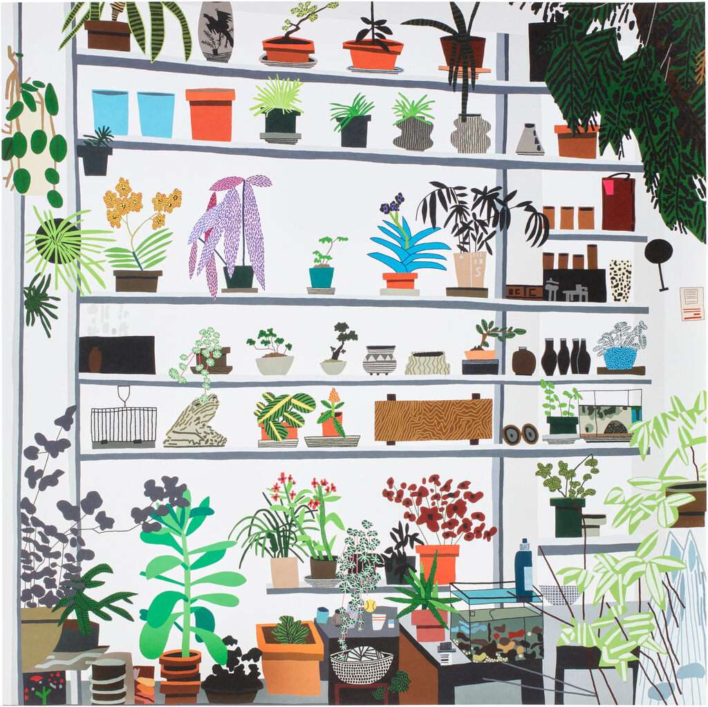 Jonas Wood - Large Shelf Still Life