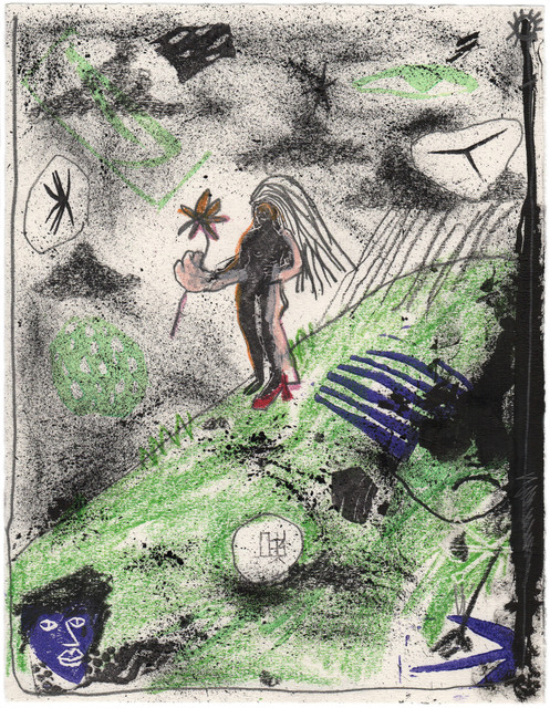 Olivia Gibb, ‘Lady Picks a Flower’, 2016, Cerbera Gallery
