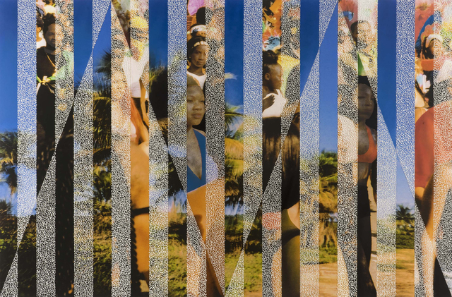 Paul Anthony Smith, ‘Departure Amputated’, 2018, Photography, Picotage on inkjet print with spray paint mounted on museum board, Luis De Jesus Los Angeles