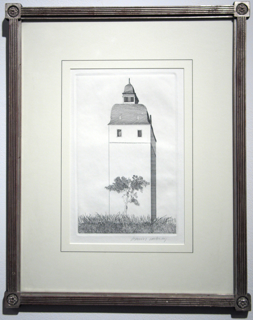 David Hockney, ‘The Bell Tower’, 1969, Woodward Gallery