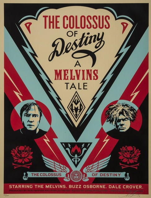 Shepard Fairey (OBEY), ‘Melvins Colossus’, 2017, Forum Auctions
