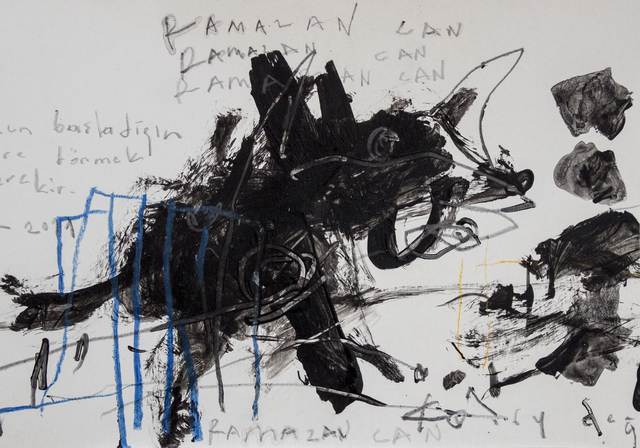 Ramazan Can, ‘The Herd (Sketch) - Sürü (Eskiz)’, 2017, Anna Laudel