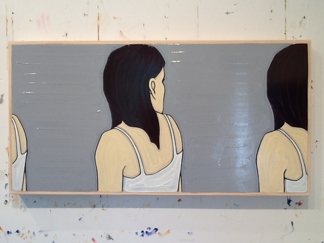 Jeffrey Palladini, ‘Earlier, Before & Before That’, 2014, Painting, Oil & Charcoal on Wood, Corridor Contemporary