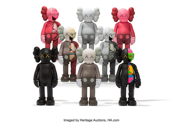KAWS, ‘Companion, set of eight’, 2016, Heritage Auctions