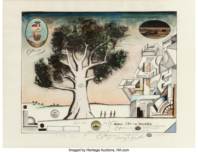 Saul Steinberg, ‘Tree Bauhaus (varient)’, 1968, Heritage Auctions