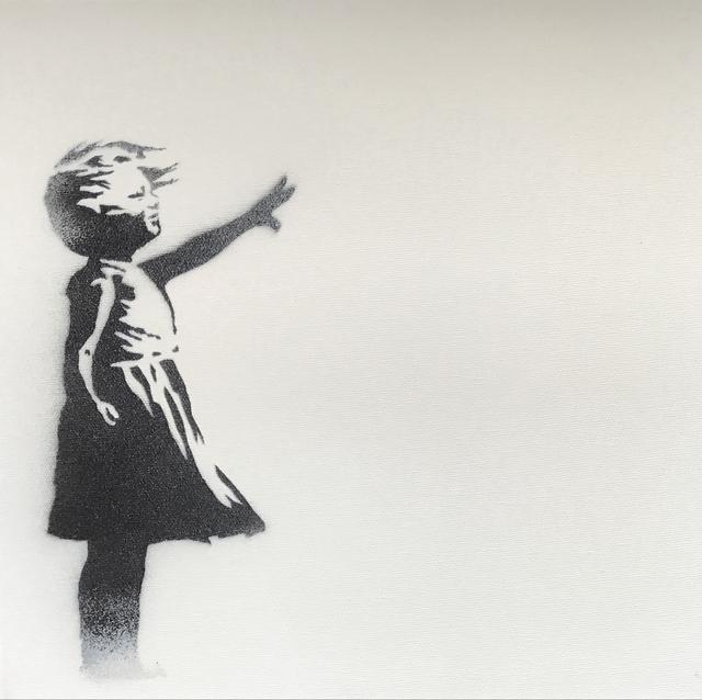 Banksy, ‘Girl and Balloon (Diptych)’, 2005, ARCHEUS/POST-MODERN