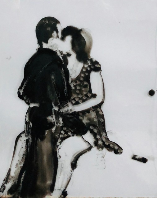Ilona Szalay, ‘Grid 2’, 2019, Painting, Oil on glass, Arusha Gallery