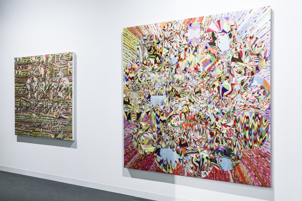 Installation view of Tina Kim Gallery at Art Basel Miami Beach 2016. Photo copyright Charles Roussel and Ocula Installation view of Tina Kim Gallery at Art Basel Miami Beach 2016. Photo copyright Charles Roussel and Ocula