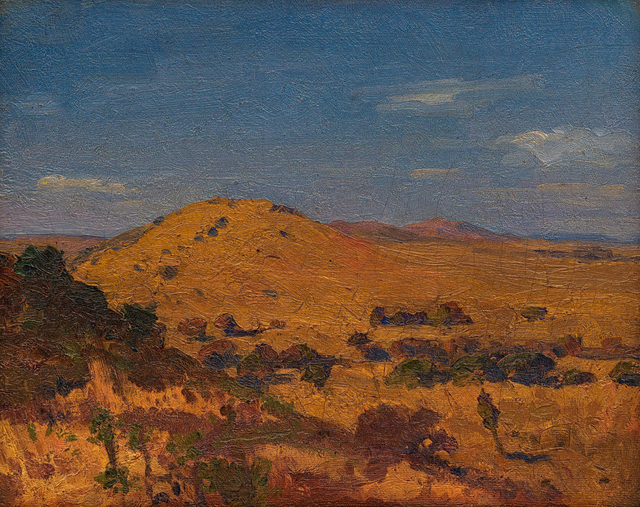 Jacob Hendrik Pierneef, ‘South West African Scene’, Painting, Oil on canvas, Strauss & Co