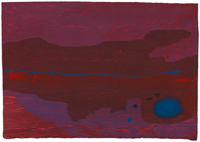 Helen Frankenthaler, ‘Japanese Maple’, 2005, Print, Ukiyo-e woodcut printed in colours., Galerie Maximillian