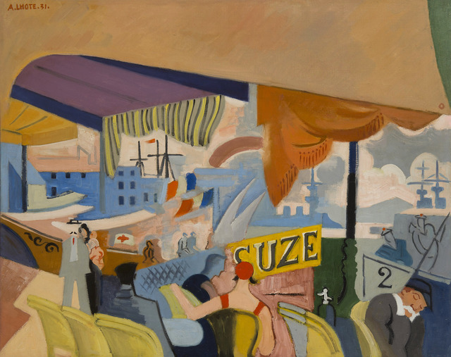 André Lhote, ‘Aux sablettes ou Toulon’, 1931, HELENE BAILLY GALLERY
