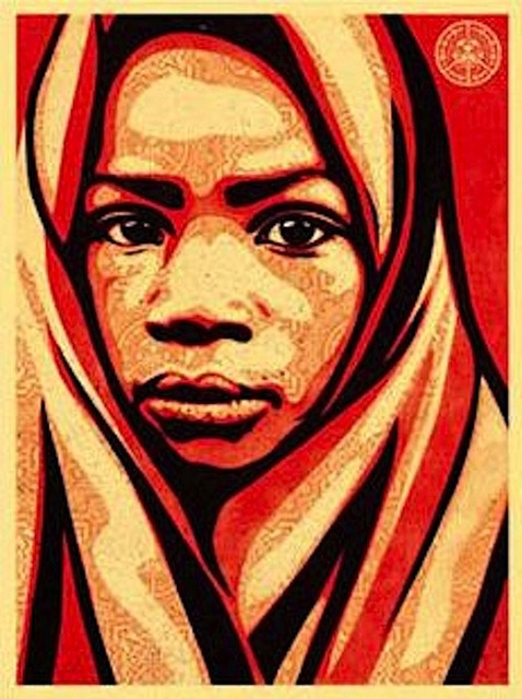 Shepard Fairey (OBEY), ‘L.E.A.D. Uganda (Blanket) ’, 2009, Gregg Shienbaum Fine Art