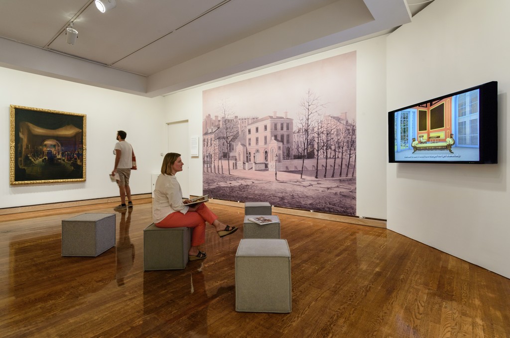 Installation photograph of “Classical Splendor: Painted Furniture for a Grand Philadelphia House,” Courtesy of Timothy Tiebout and Philadelphia Museum of Art. 2016. Installation photograph of “Classical Splendor: Painted Furniture for a Grand Philadelphia House,” Courtesy of Timothy Tiebout and Philadelphia Museum of Art. 2016.