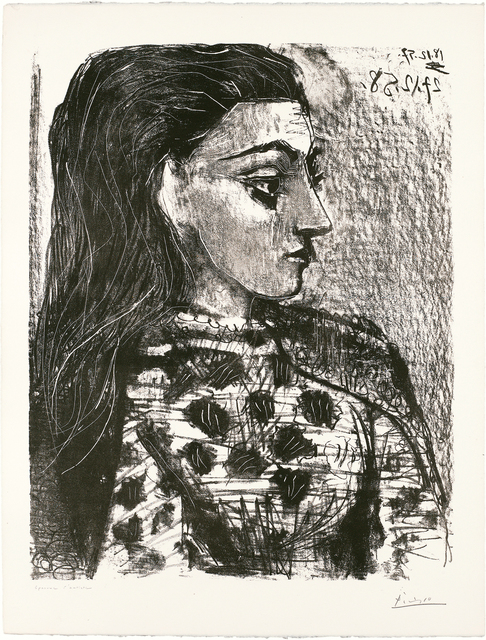 Pablo Picasso, ‘Buste au Corsage à Carreaux’, 1958, John Szoke