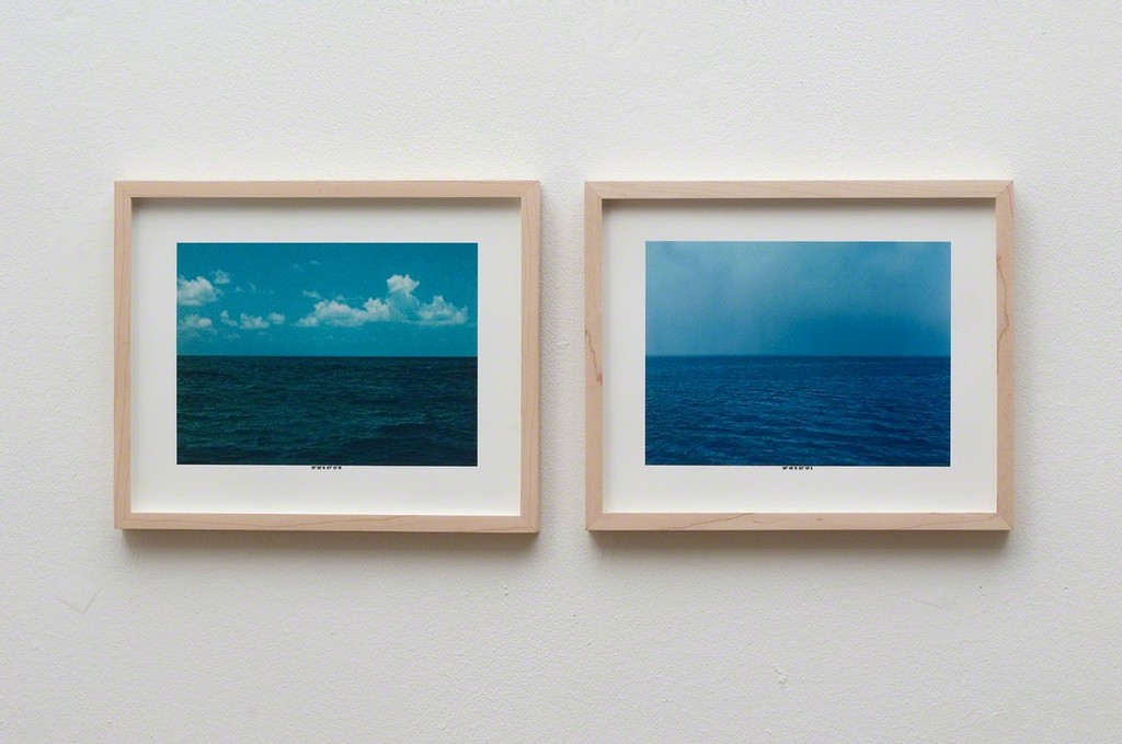 Christoph Girardet, Seascapes, Inktjet prints. 2013 Christoph Girardet, Seascapes, Inktjet prints. 2013