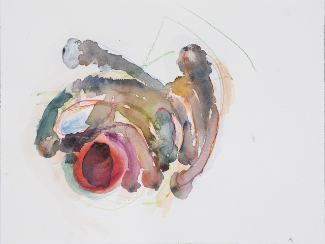 Holly Crawford, ‘The Silence Drew Off, Laughing With Medusa 189’, 2019, Drawing, Collage or other Work on Paper, Watercolors and color pencils on 300gsm archival paper, IFAC Arts