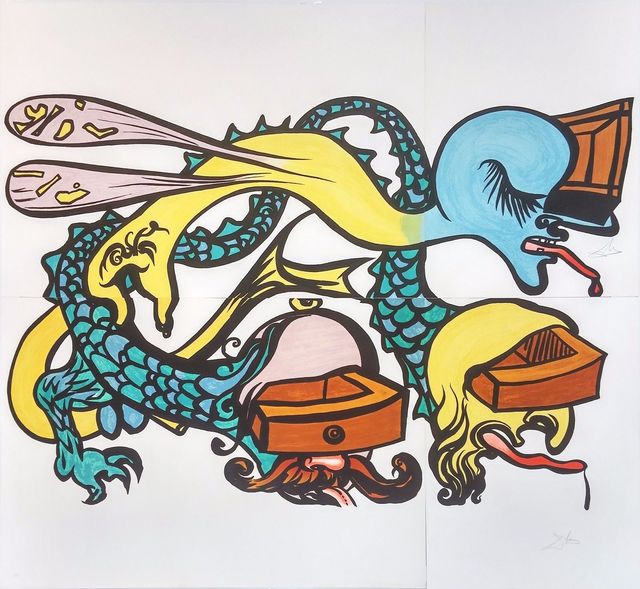 Salvador Dalí, ‘PUZZLE OF LIFE (IDRA A TRE TESTE)’, 1974, Gallery Art