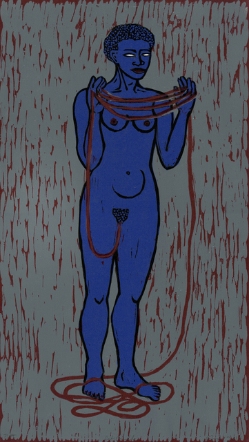 Alison Saar, ‘Cat's Cradle’, 2015, Print, Woodcut, Tandem Press