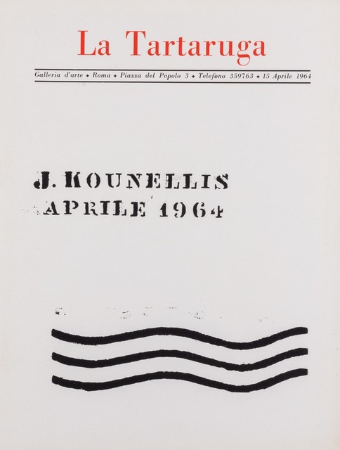 Jannis Kounellis, ‘J. Kounellis’, 1964, Finarte
